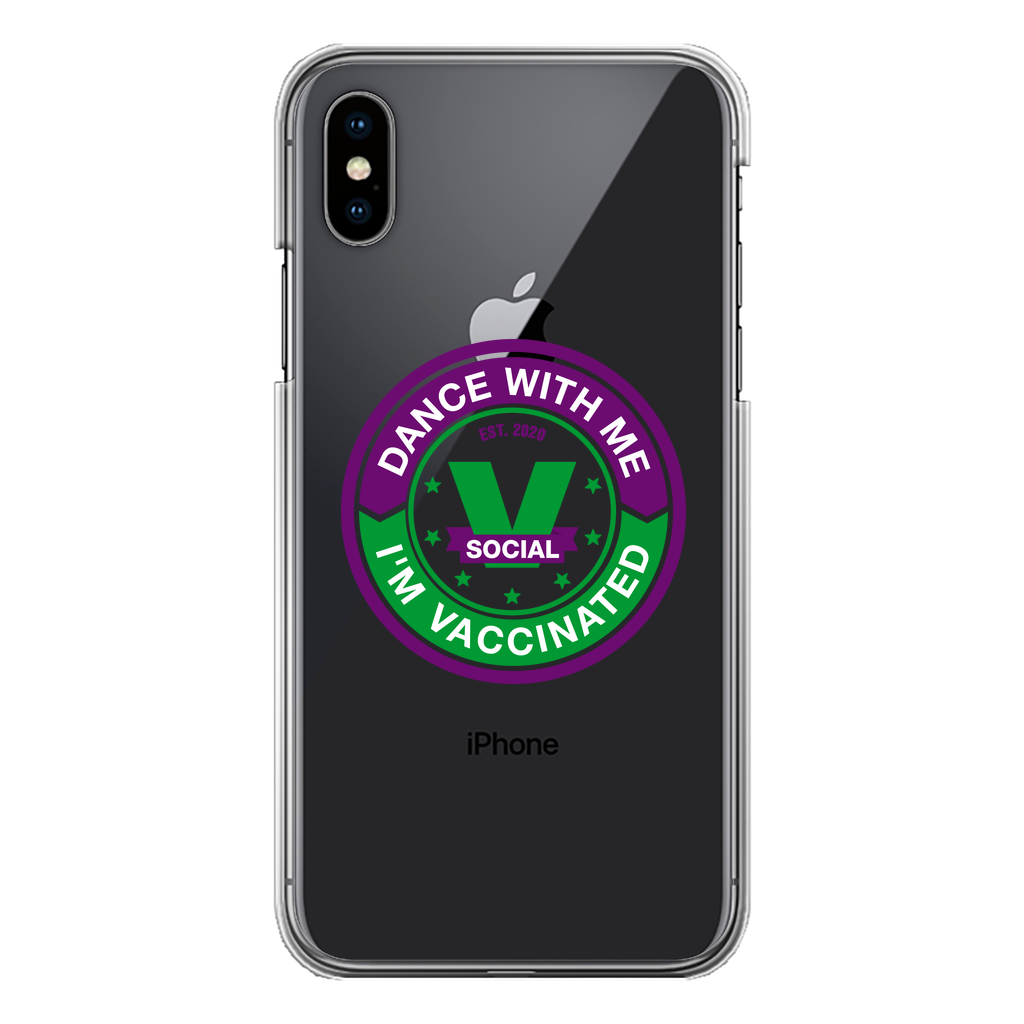 Dance with Me Back Printed Transparent Hard Phone Case - World Salsa Championships