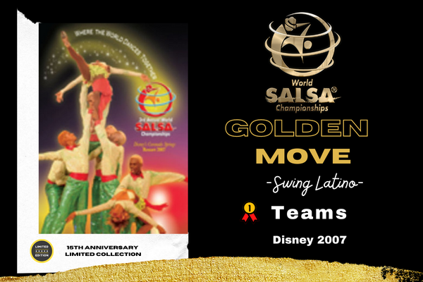 NFT#12 WSC Golden Move Swing Latino Team (Colombia)-Disney 2007
