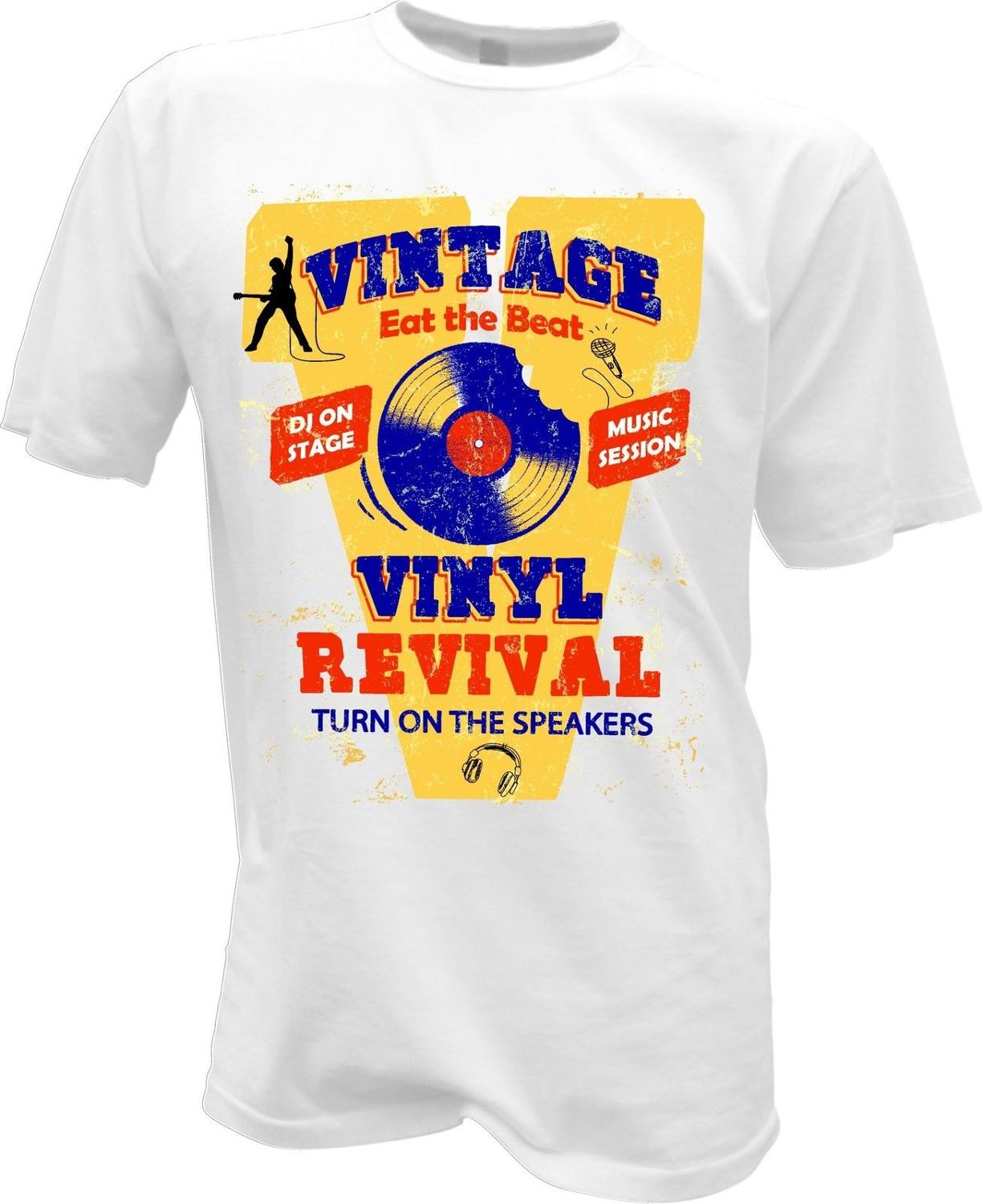 Vintage music store tee shirts