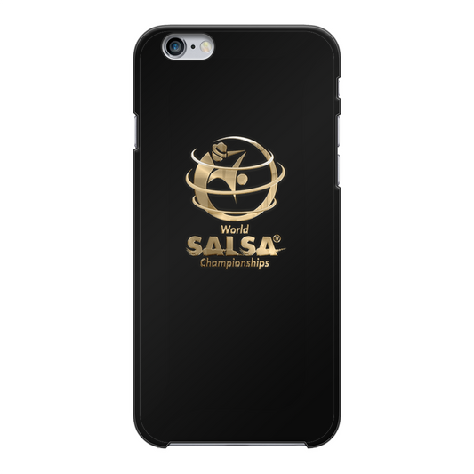 WSC Gold Collection Back Printed Black Hard Phone Case