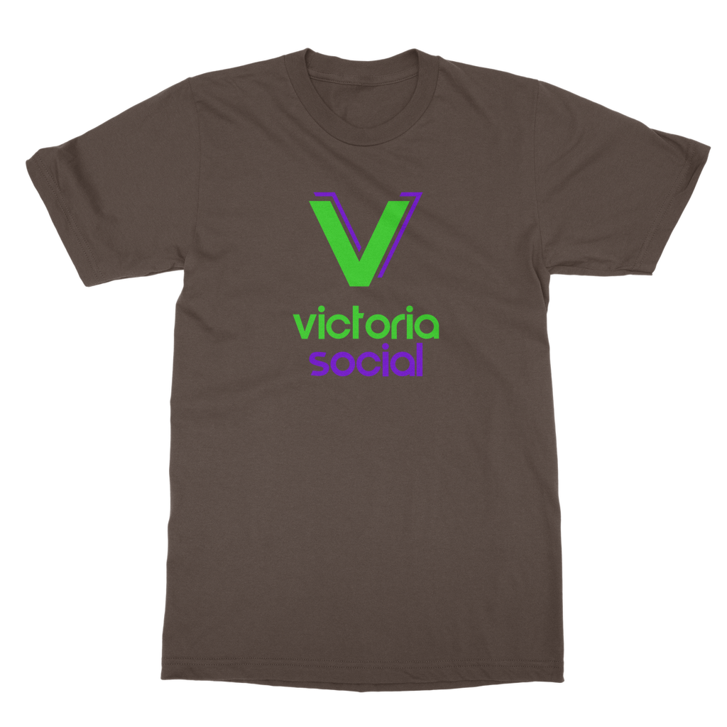Victoria Social Classic Heavy Cotton Adult T-Shirt - World Salsa Championships