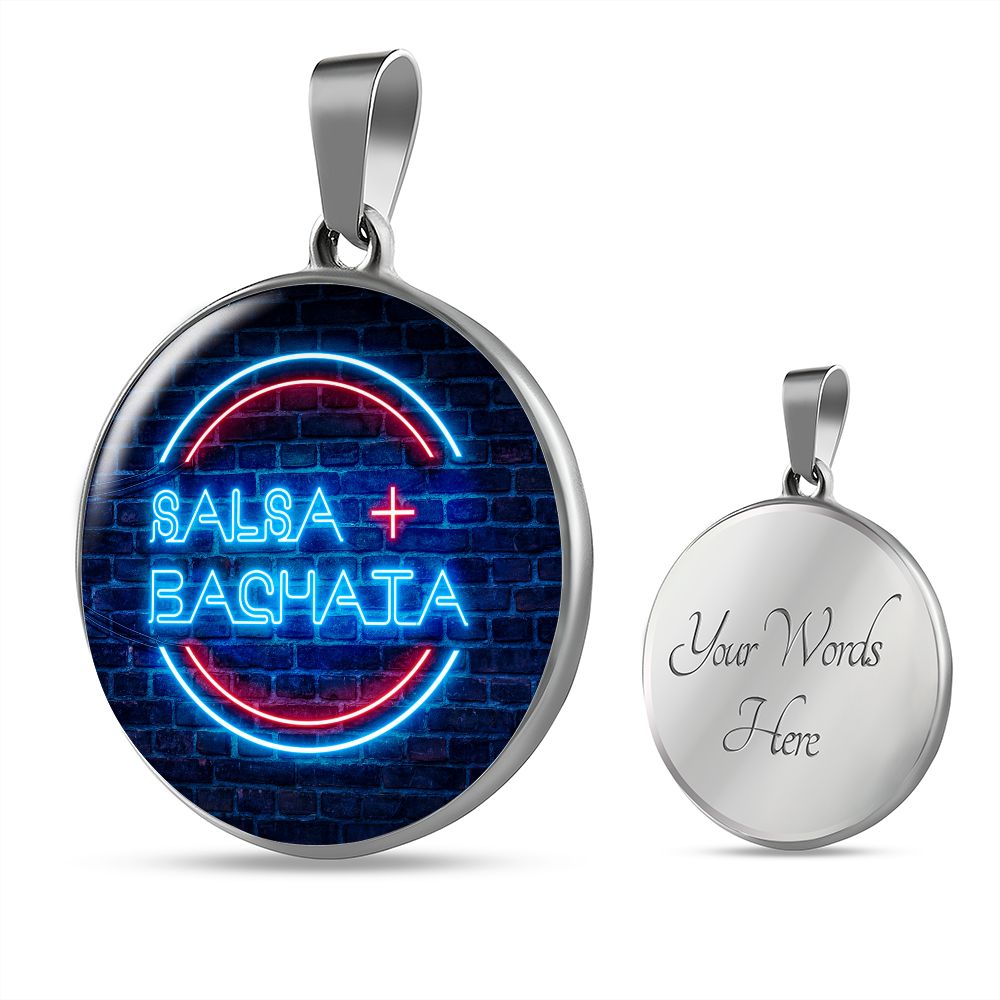 Salsa+Bachata pendant