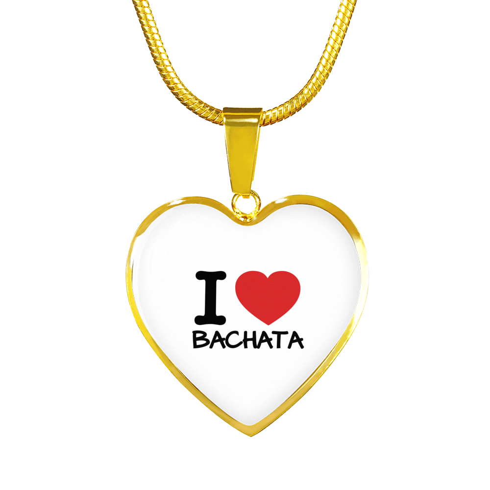 I love Bachata Pendants - World Salsa Championships