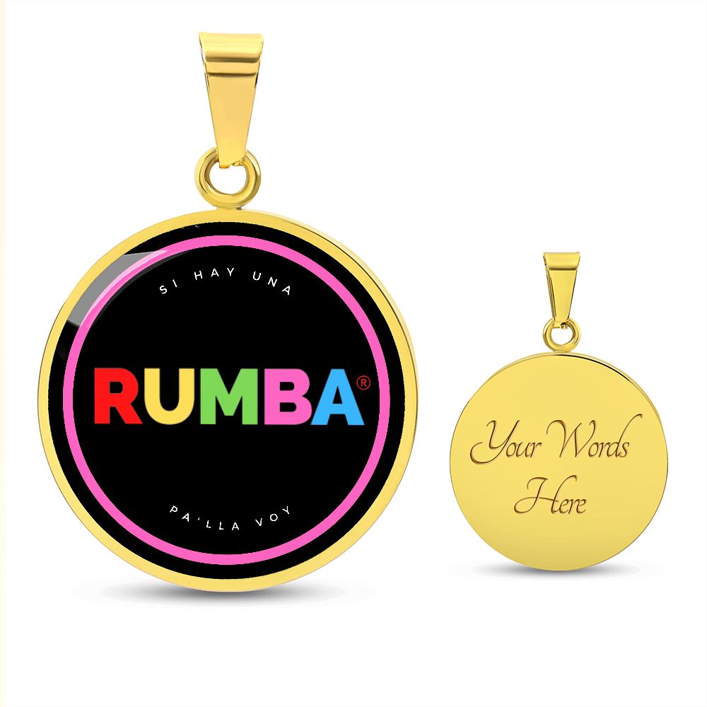 Rumba round necklace