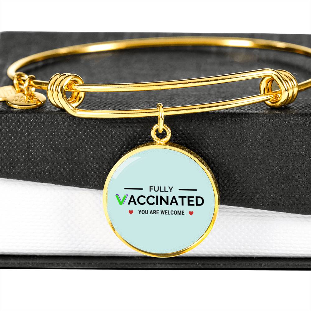 Fully Vaccinated. You are welcome bracelet. - World Salsa Championships