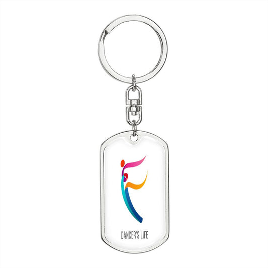 Dance Instructor key chain