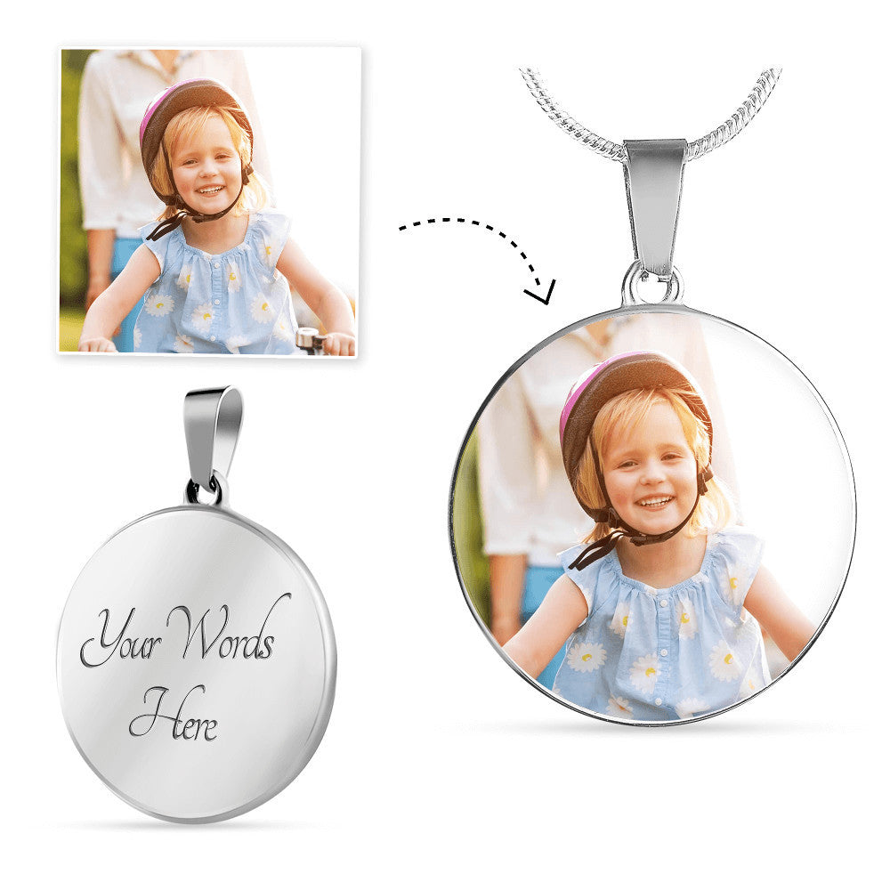Personalized pendant. (You upload your own photo) - World Salsa Championships