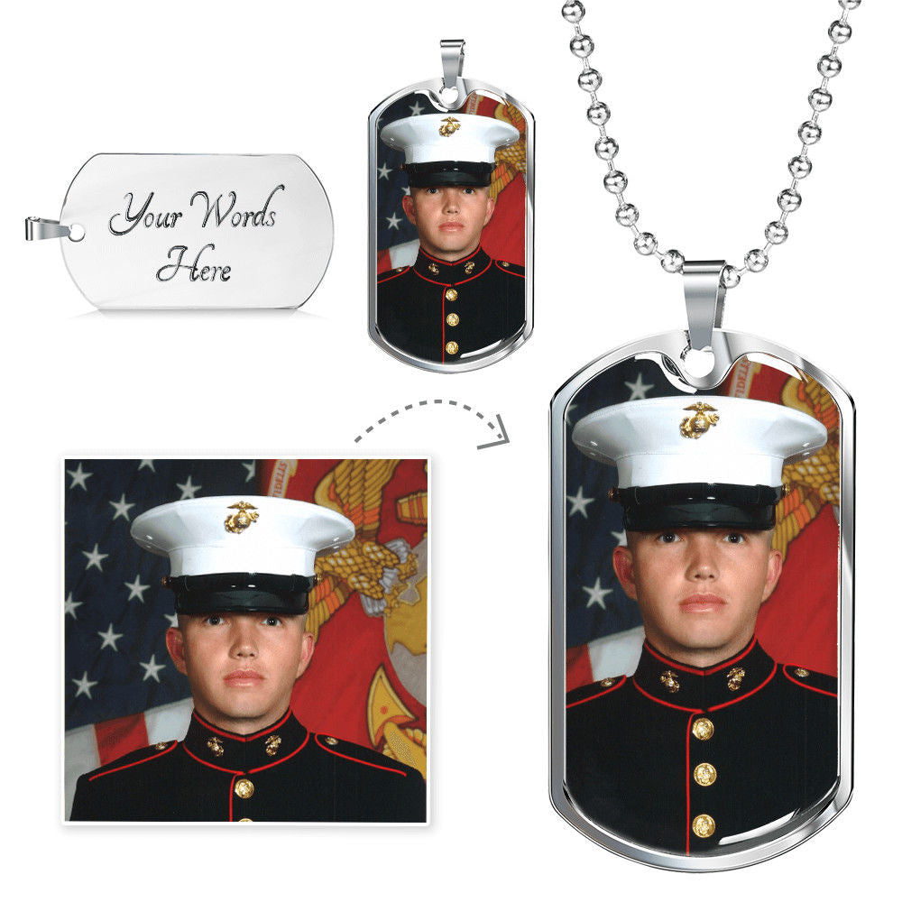 Personalized Photo Dog Tags. Made in the USA by working moms. - World Salsa Championships