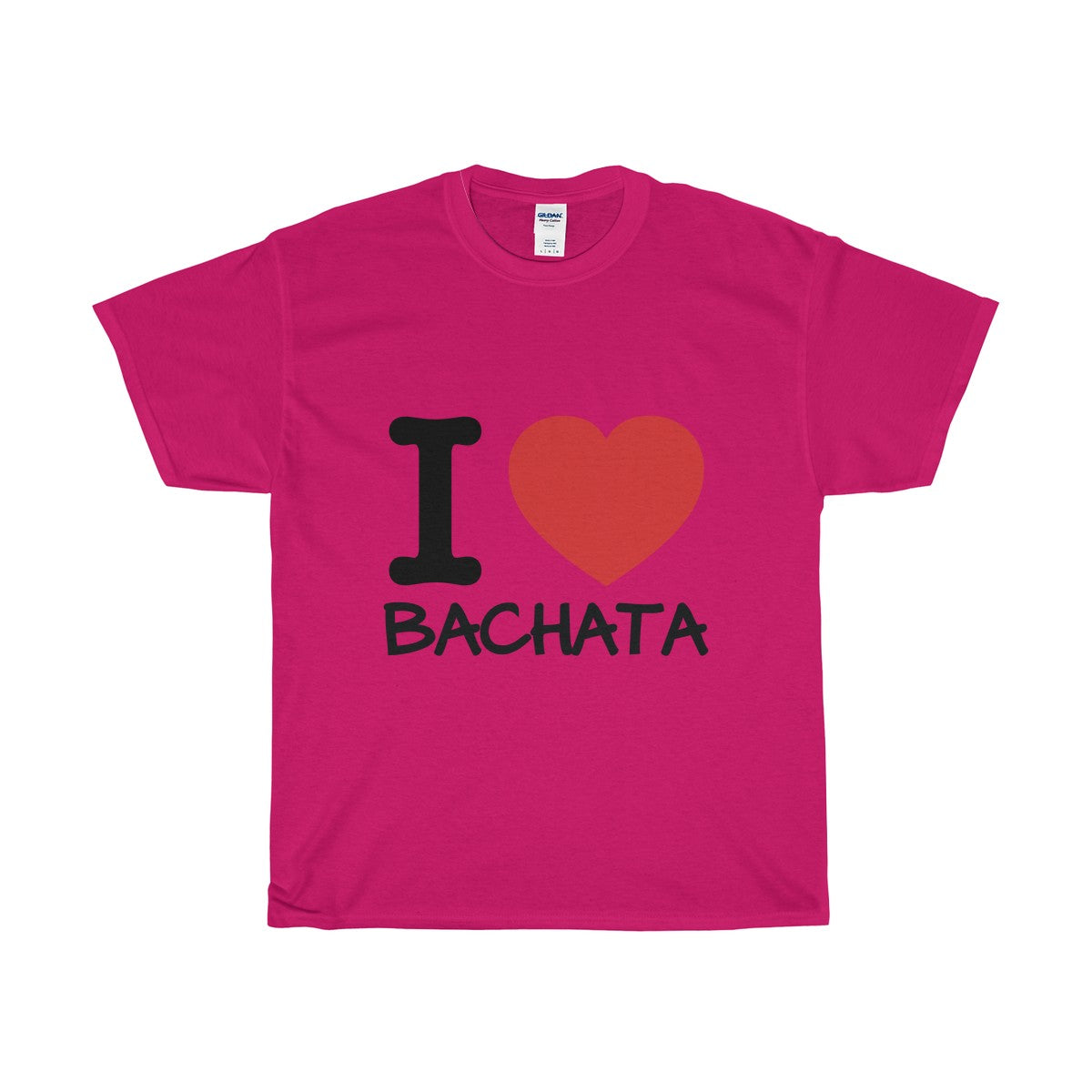 I LOVE BACHATA Unisex Heavy Cotton Tee - World Salsa Championships