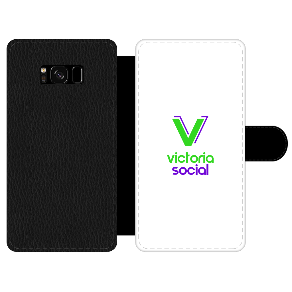 Victoria Social Front Printed Wallet Cases - World Salsa Championships