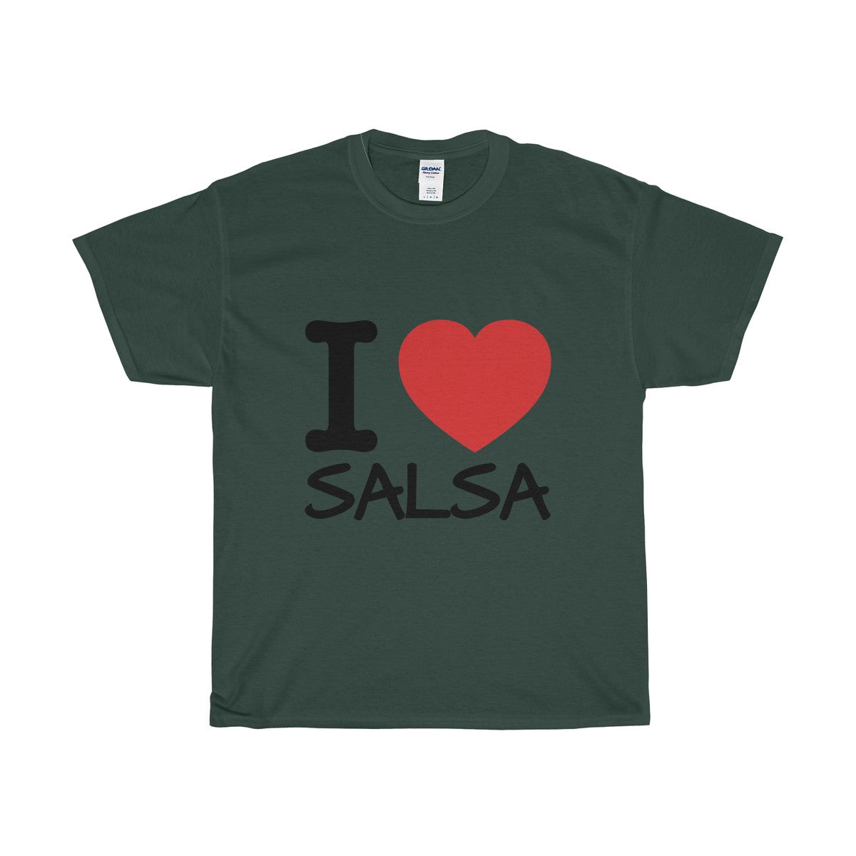 I LOVE SALSA Unisex Heavy Cotton Tee - World Salsa Championships