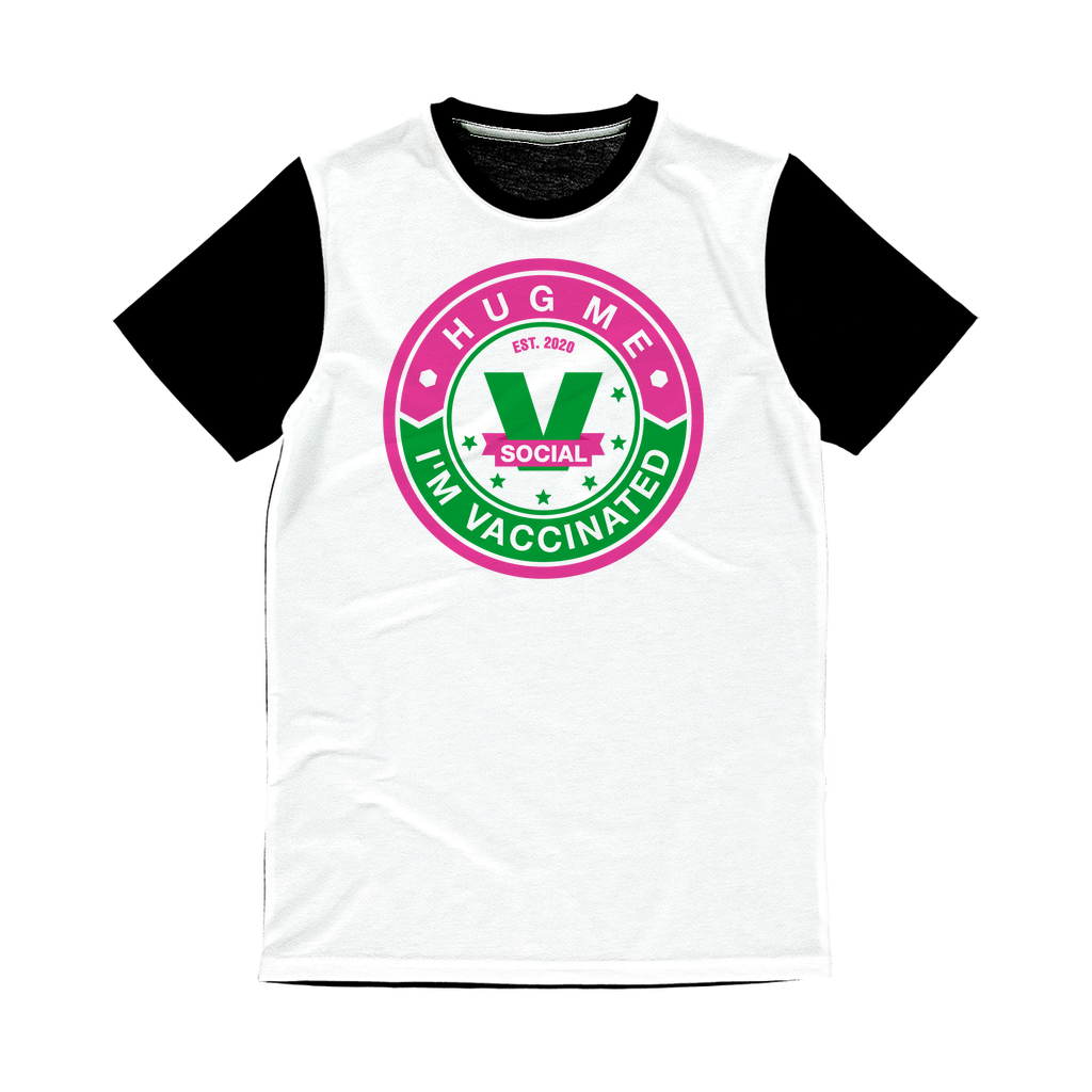 Hug Me Classic Sublimation Panel T-Shirt - World Salsa Championships