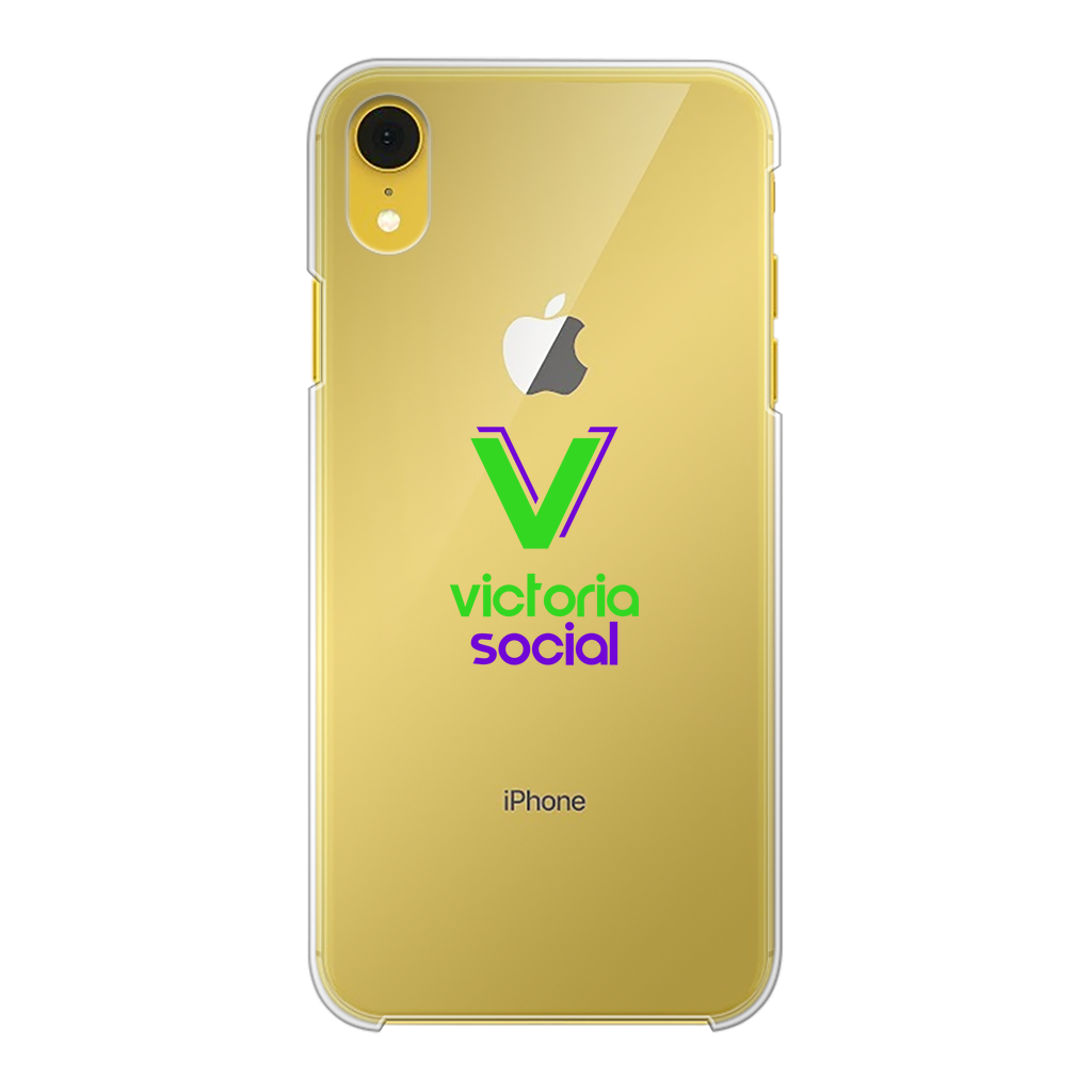 Victoria Social Back Printed Transparent Hard Phone Case - World Salsa Championships