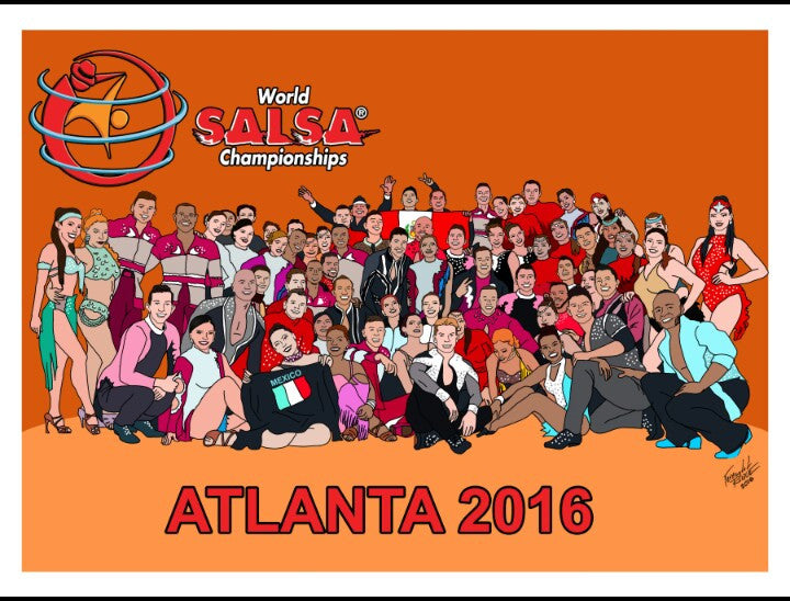 Limited Edition WSC Poster - World Salsa Championships