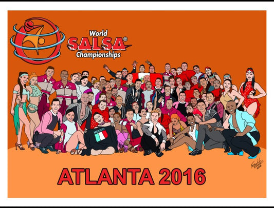 Limited Edition WSC Poster - World Salsa Championships