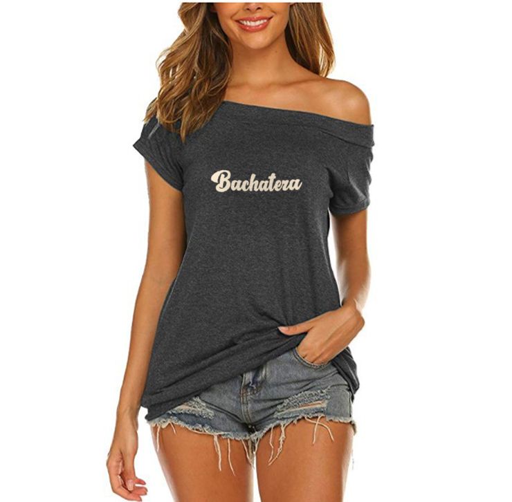 Women's Off The Shoulder Short-sleeve Top - World Salsa Championships