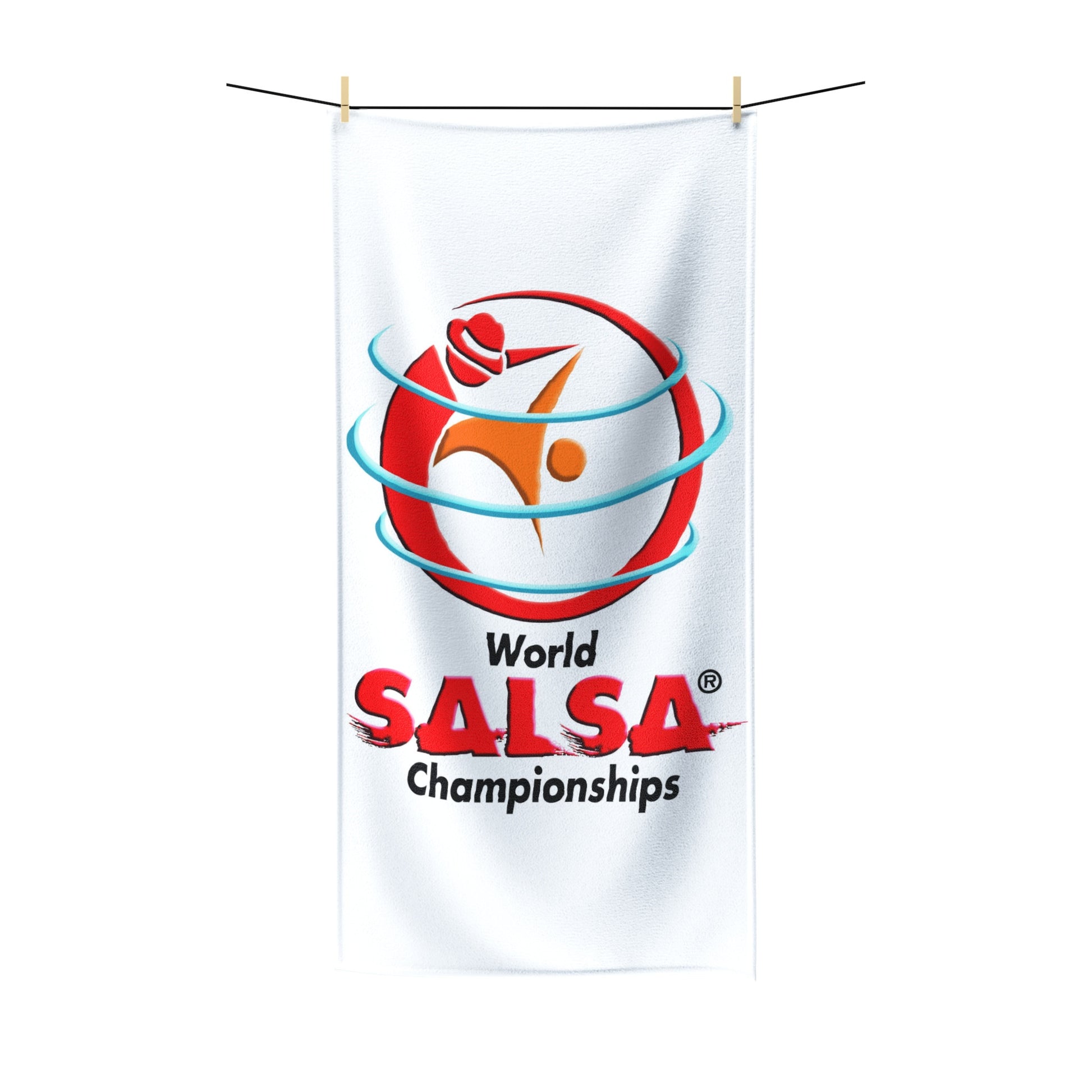 Polycotton Beach Towel - World Salsa Championships