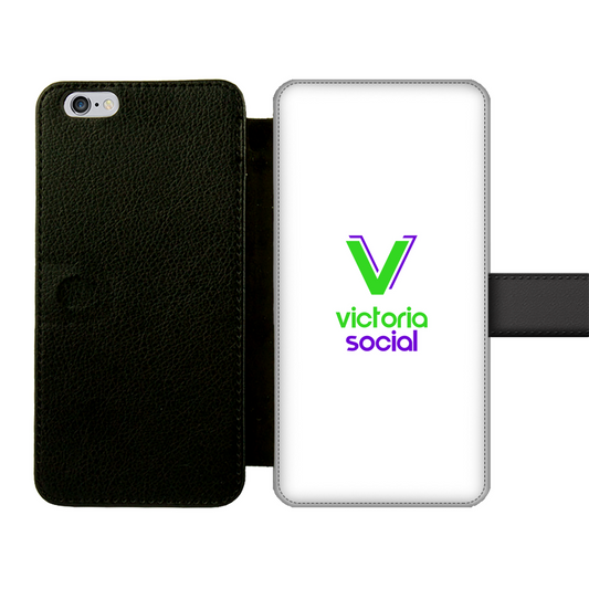 Victoria Social Front Printed Wallet Cases - World Salsa Championships