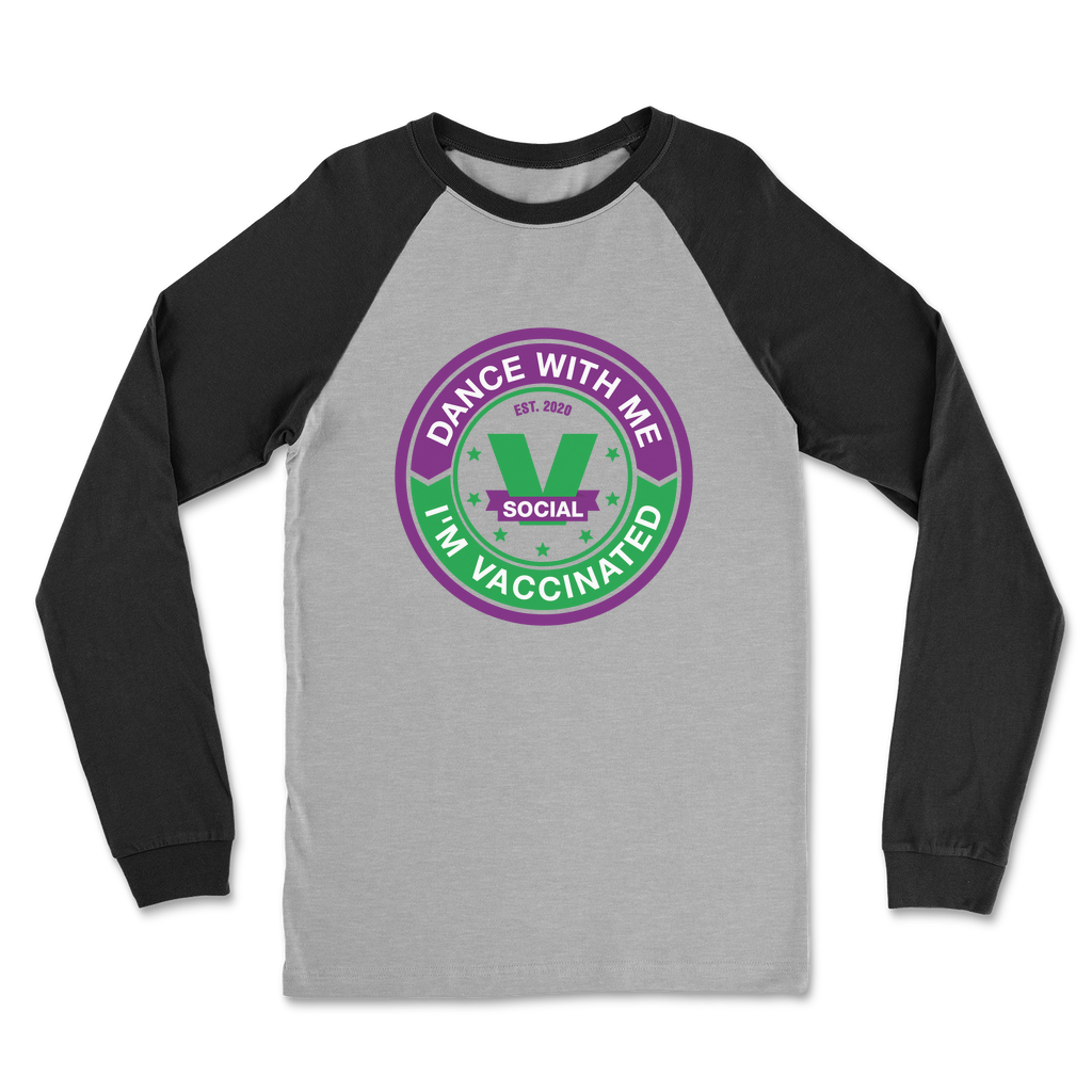 Dance with Me Classic Raglan Long Sleeve Shirt - World Salsa Championships