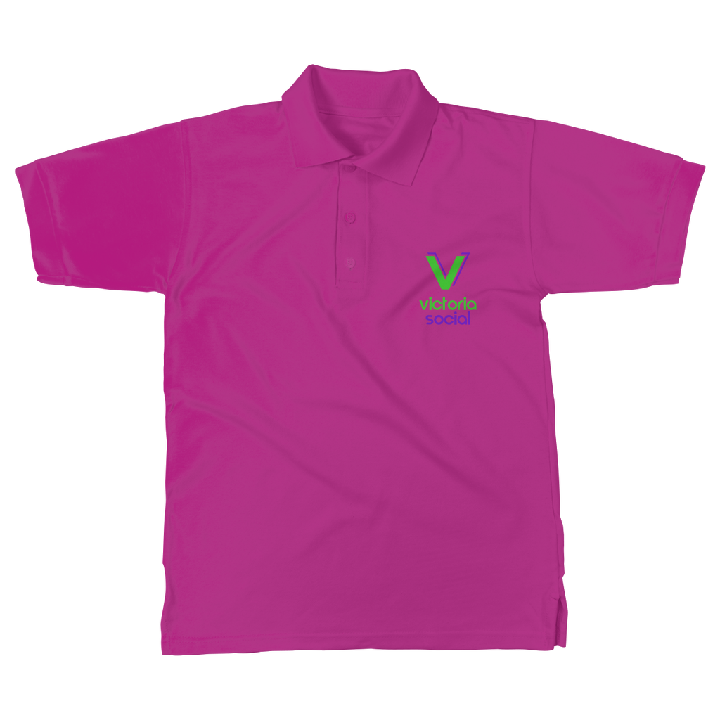 Victoria Social Classic Women's Polo Shirt - World Salsa Championships