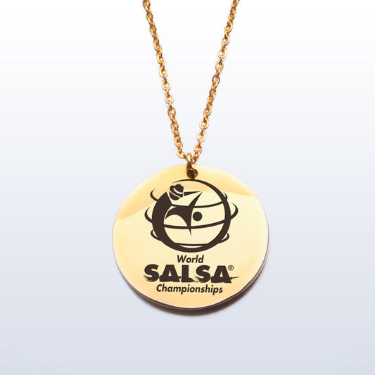 WSC Stainless Steel Pendant - World Salsa Championships