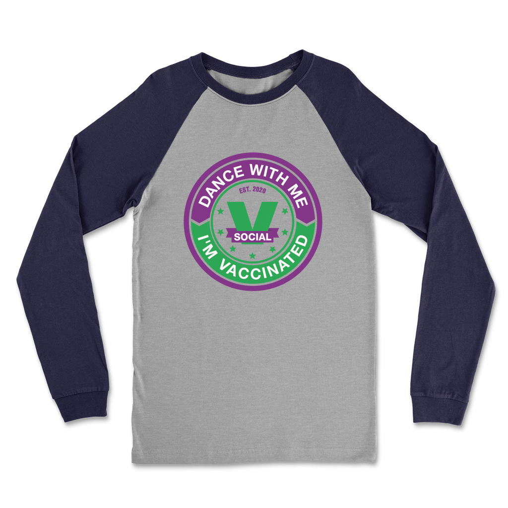 Dance with Me Classic Raglan Long Sleeve Shirt - World Salsa Championships