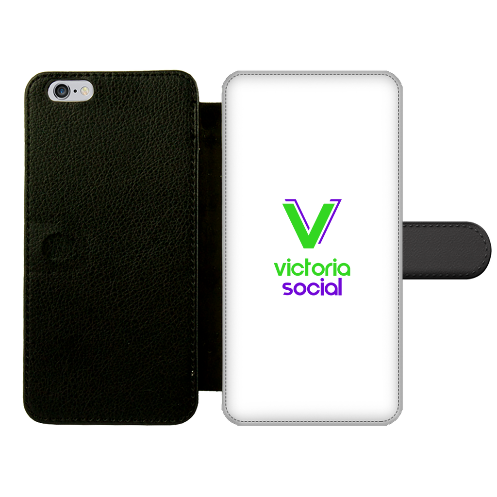 Victoria Social Front Printed Wallet Cases - World Salsa Championships