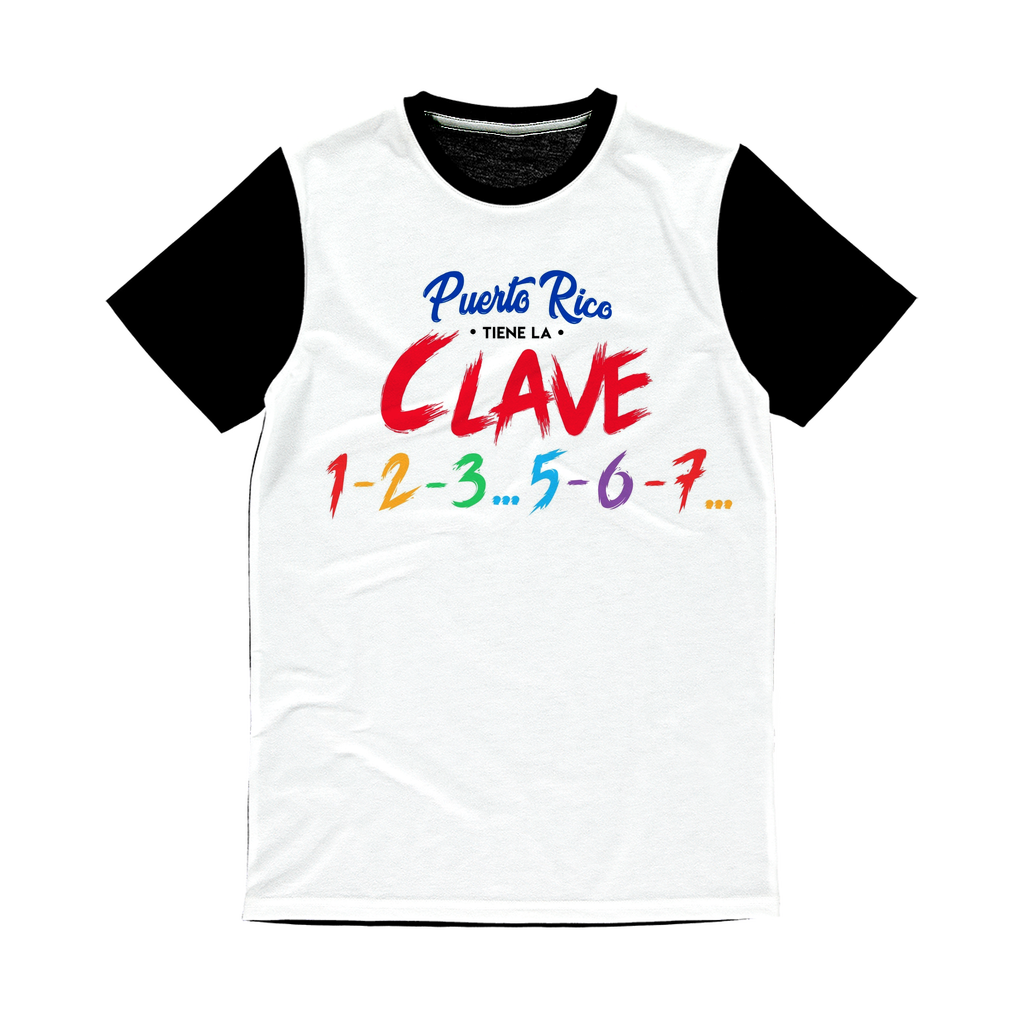 Puerto Rico Tiene La Clave Official T-Shirt - World Salsa Championships