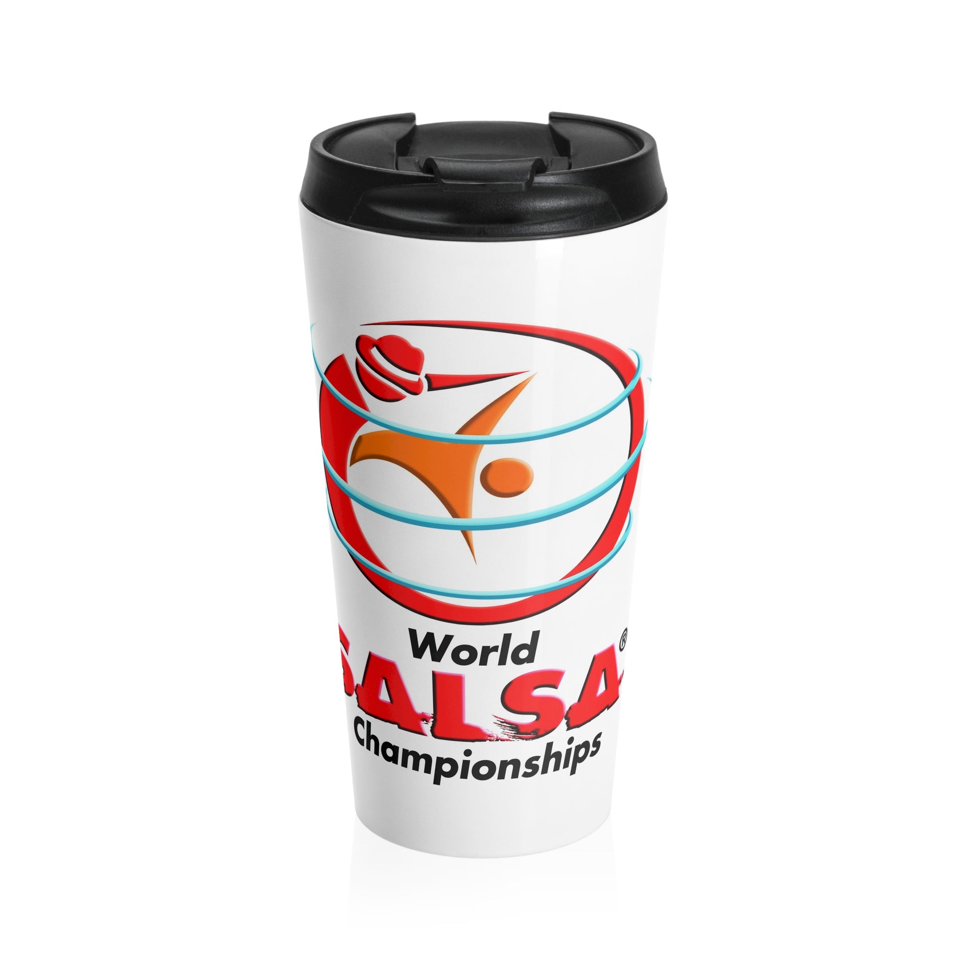 World Salsa Championships Stainless Steel Travel Mug - World Salsa Championships
