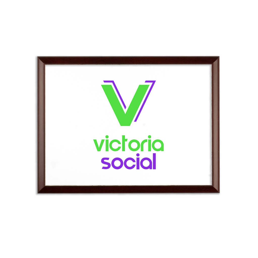 Victoria Social Sublimation Wall Plaque - World Salsa Championships