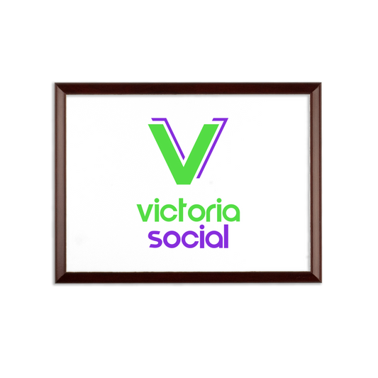 Victoria Social Sublimation Wall Plaque - World Salsa Championships