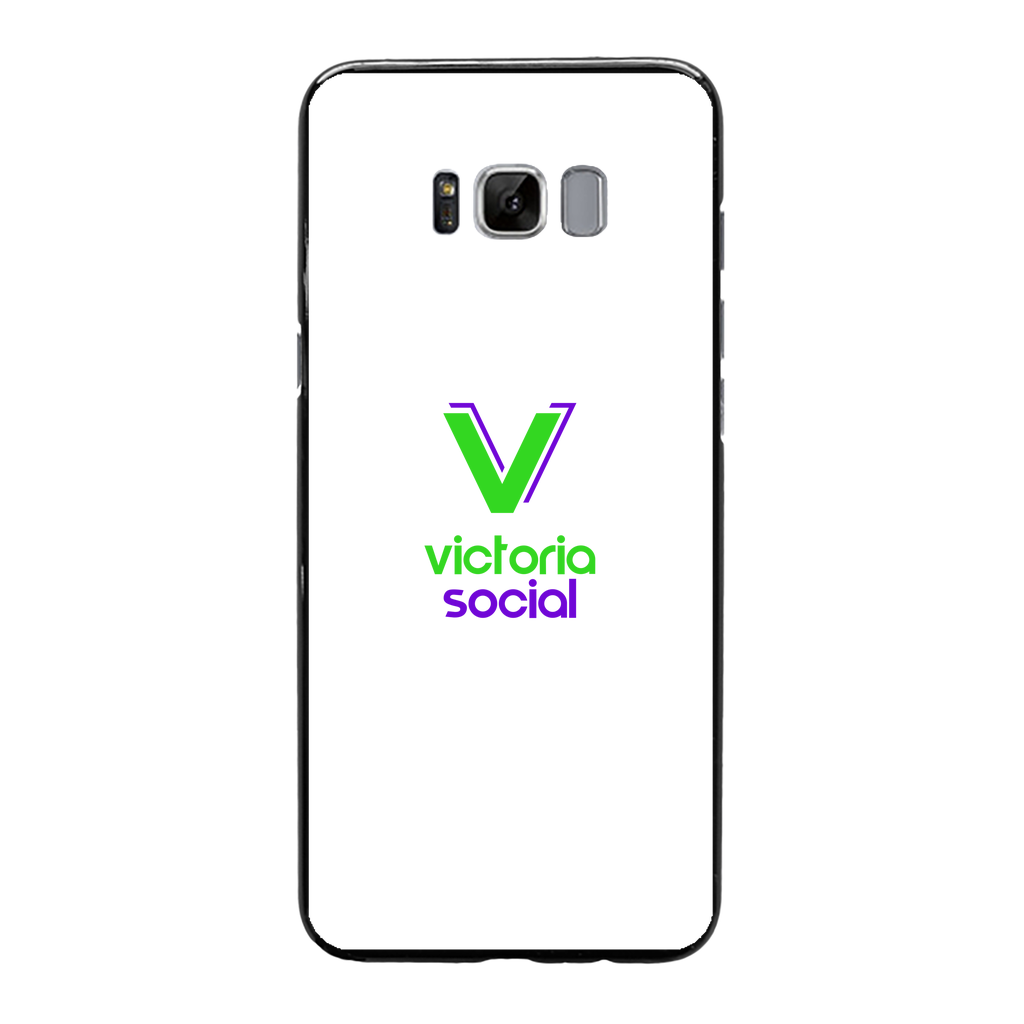 Victoria Social Back Printed Black Soft Phone Case - World Salsa Championships