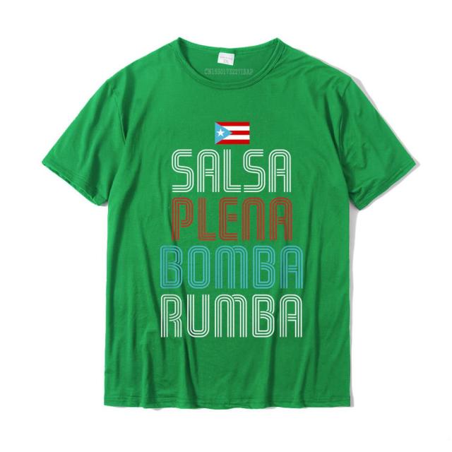 Sounds from Puerto Rico. Salsa, Plena, Bomba, Rumba T-Shirt.