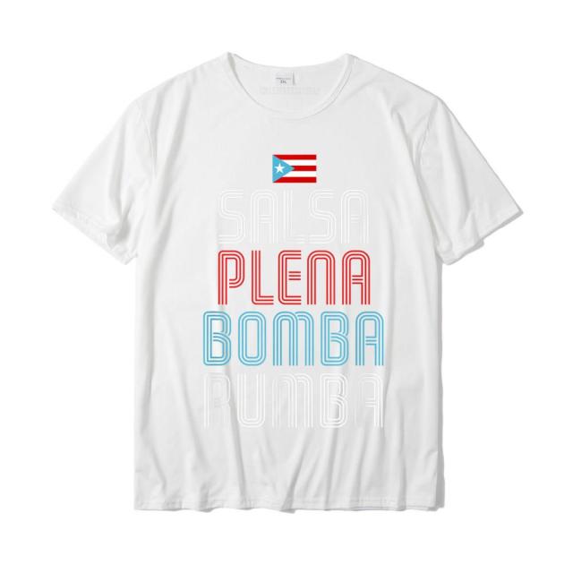 Sounds from Puerto Rico. Salsa, Plena, Bomba, Rumba T-Shirt.