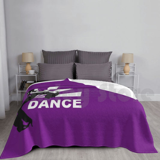Lets Dance And Have Fun Blanket For Sofa Bed Travel Dance Dancing Brasil Zouk Lambada Bachata Kizomba Salsa