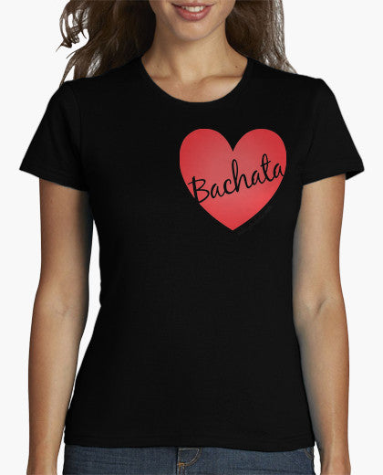 Bachata Short sleeves Print Cotton T-shirt. Four colors. - World Salsa Championships