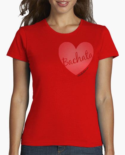 Bachata Short sleeves Print Cotton T-shirt. Four colors. - World Salsa Championships