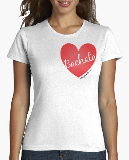 Bachata Short sleeves Print Cotton T-shirt. Four colors. - World Salsa Championships