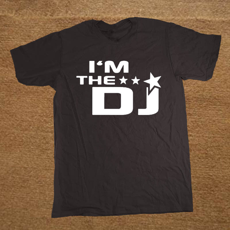 DJ Collection-I am the DJ Normal Funny T Shirt Tshirt Men Cotton Short Sleeve T-shirt Top Camiseta - World Salsa Championships