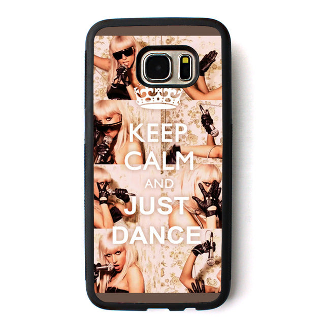 Keep Calm And Just Dance phone case for Samsung Galaxy S3 S4 S5 S6 S7 S8 S6 edge S7 edge Note 3 Note 4 Note 5 #B377 - World Salsa Championships