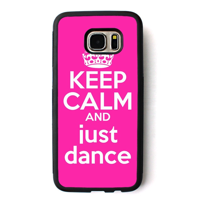 Keep Calm And Just Dance phone case for Samsung Galaxy S3 S4 S5 S6 S7 S8 S6 edge S7 edge Note 3 Note 4 Note 5 #B377 - World Salsa Championships