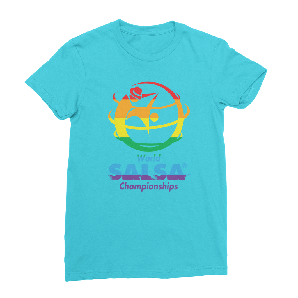 Women's Fine Jersey T-Shirt - World Salsa Championships