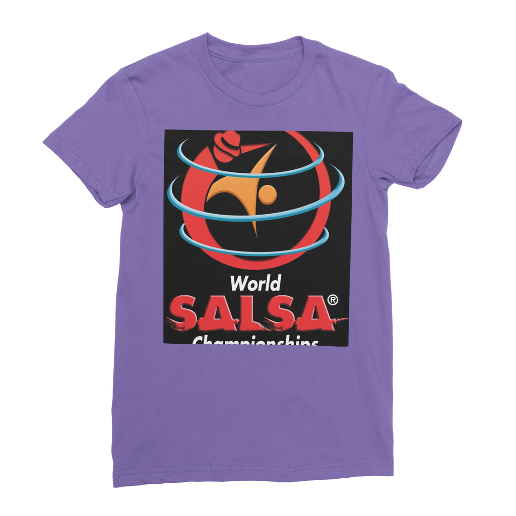 Women's Fine Jersey T-Shirt - World Salsa Championships