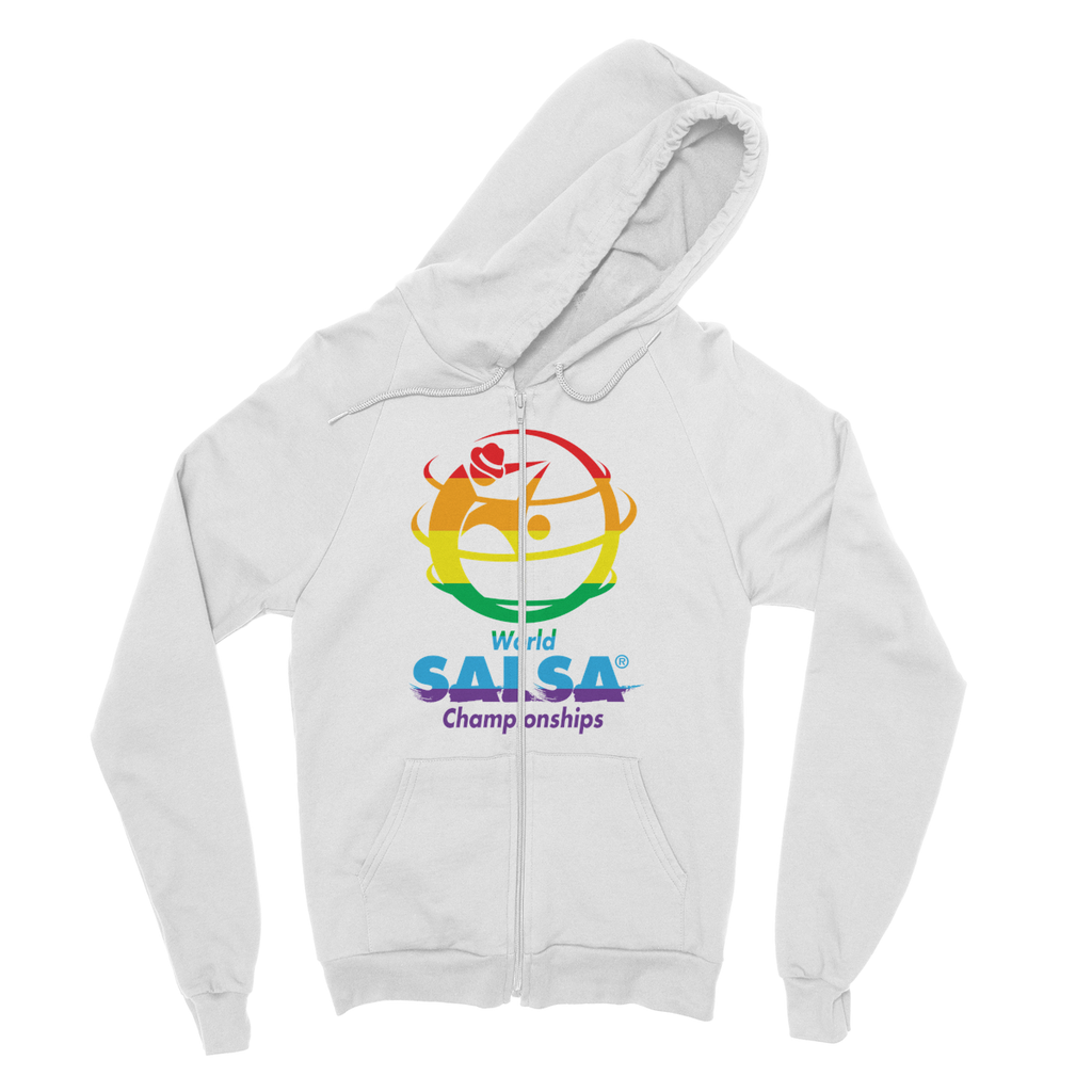 Fine Jersey Zip Hoodie - World Salsa Championships