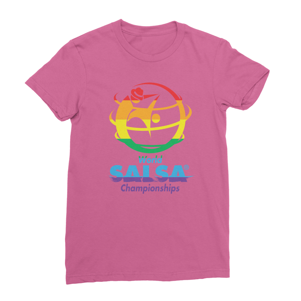 Women's Fine Jersey T-Shirt - World Salsa Championships