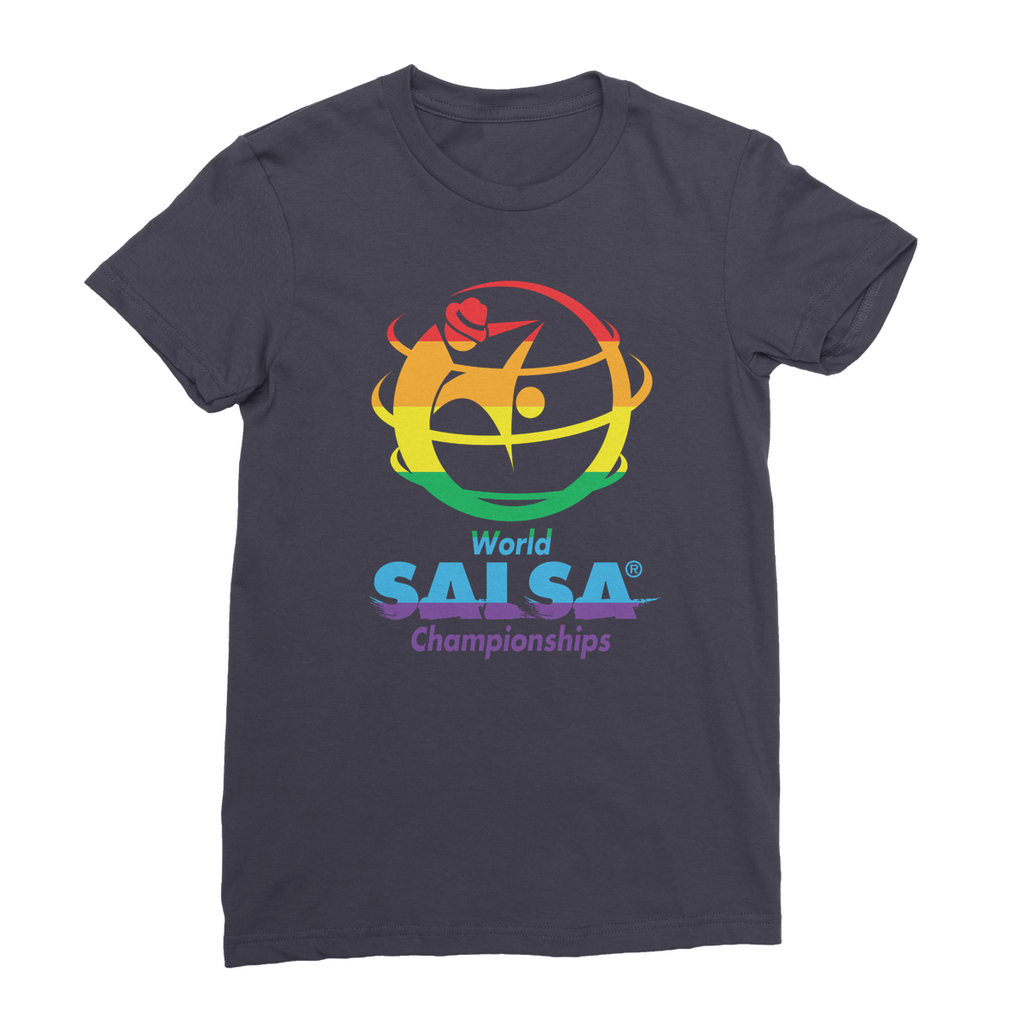 Women's Fine Jersey T-Shirt - World Salsa Championships