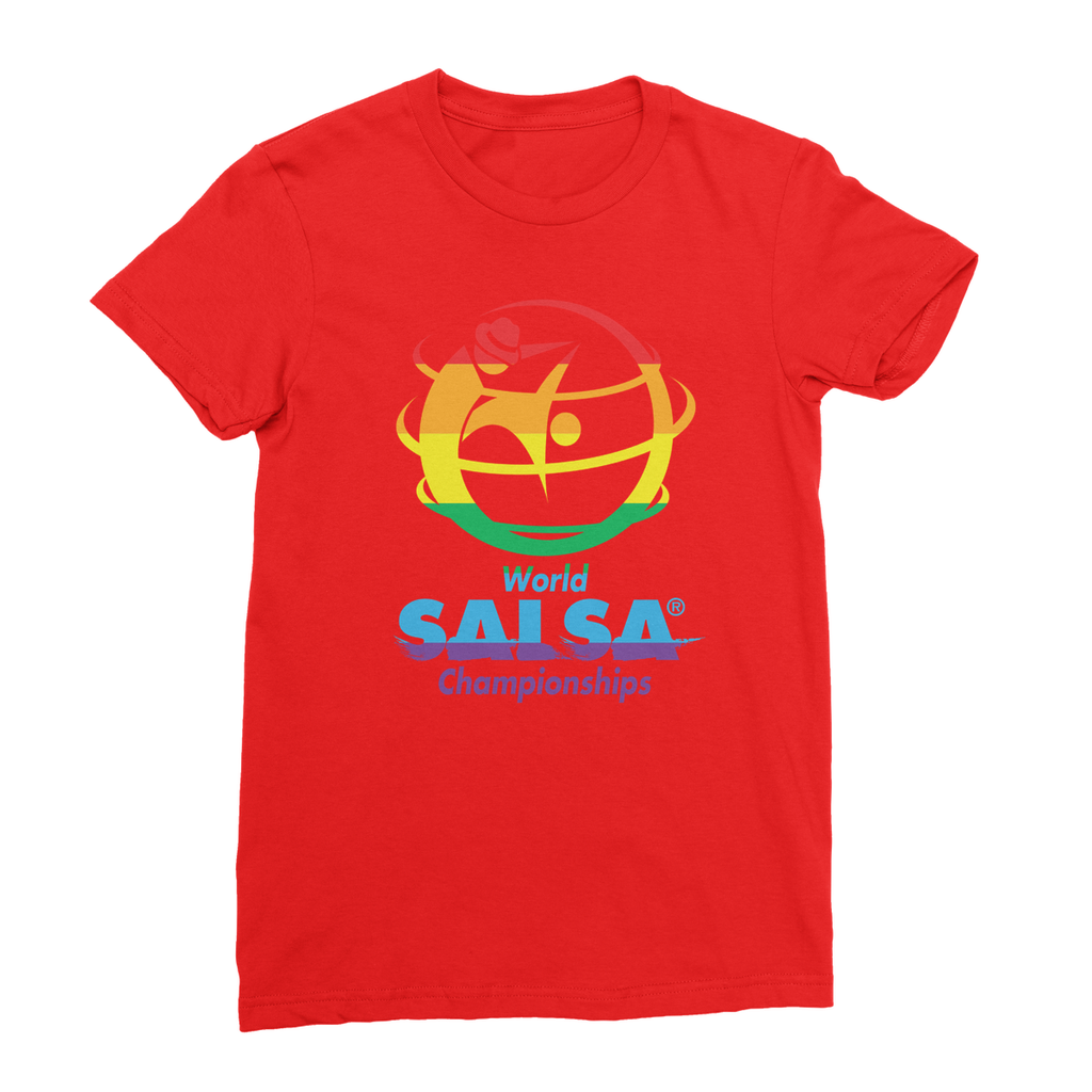 Women's Fine Jersey T-Shirt - World Salsa Championships