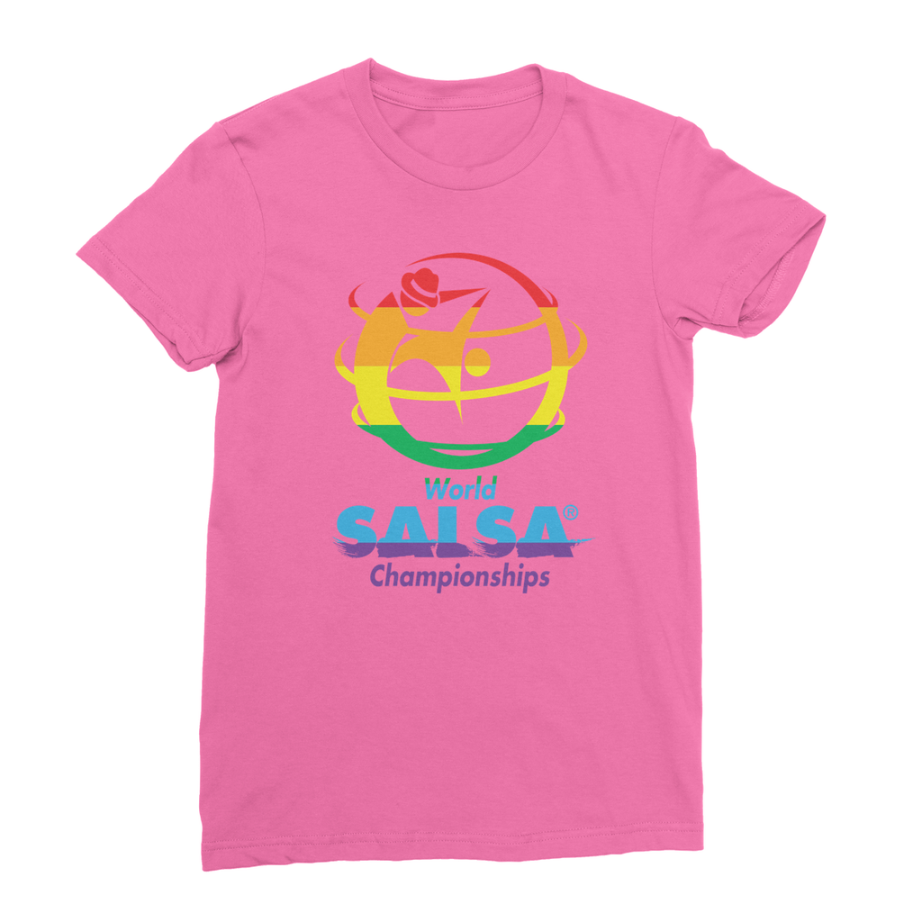 Women's Fine Jersey T-Shirt - World Salsa Championships