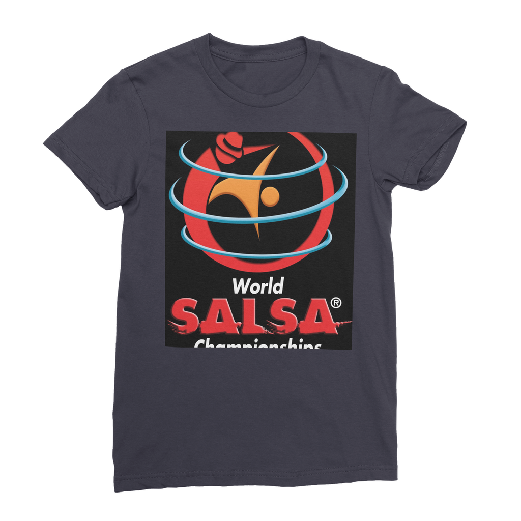 Women's Fine Jersey T-Shirt - World Salsa Championships