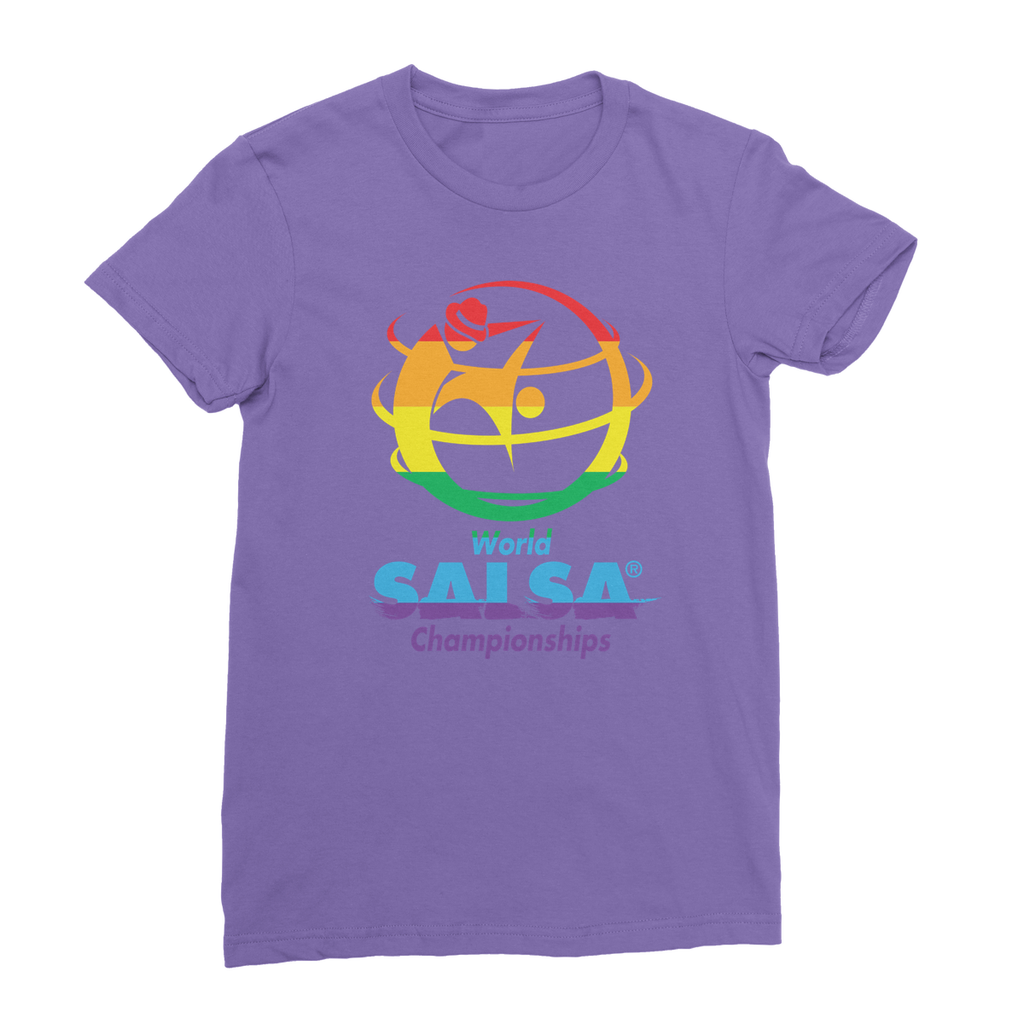 Women's Fine Jersey T-Shirt - World Salsa Championships